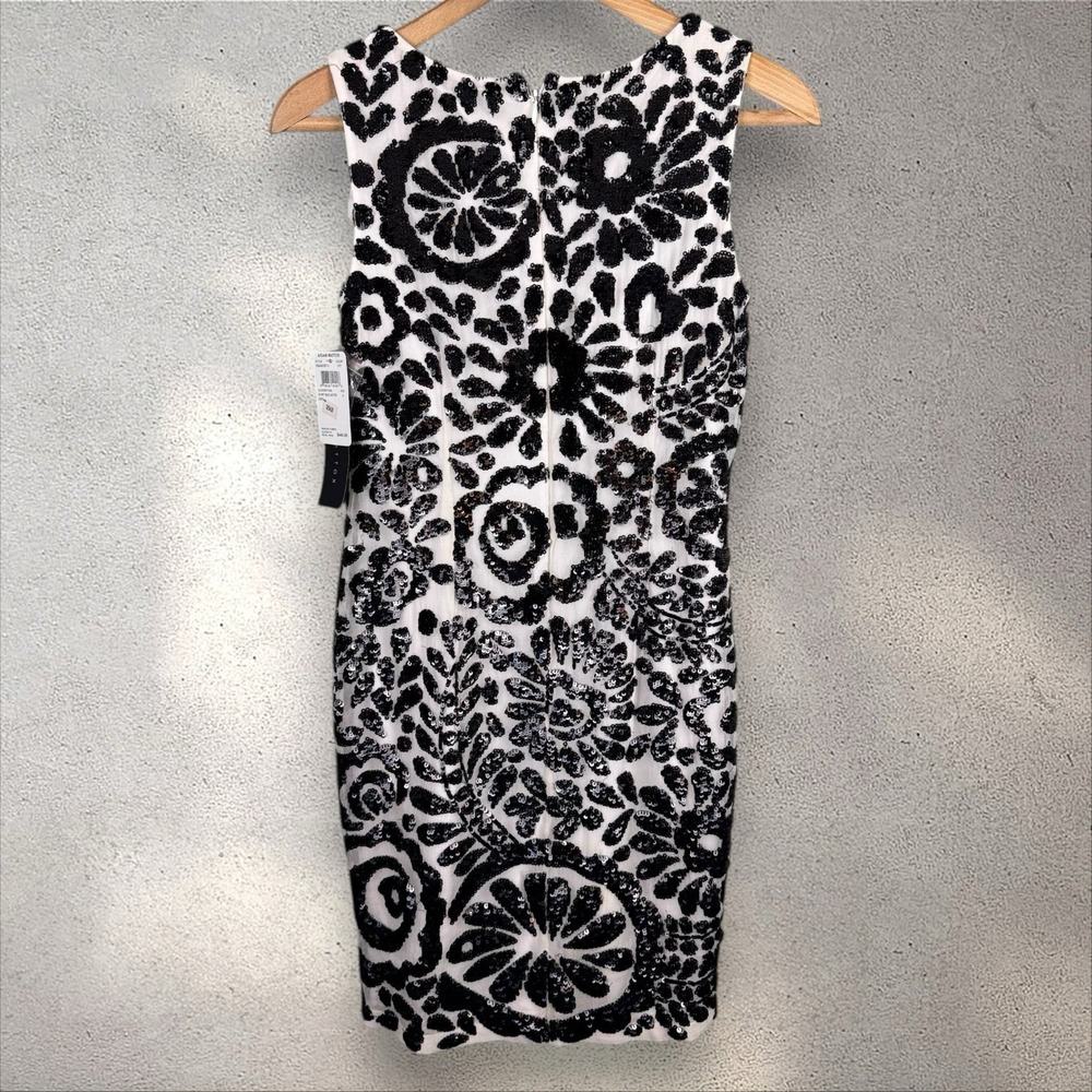 Aidan Mattox Pisarro Nights‎ Sequin Sheath Dress Size 0 NWT - Picture 5 of 6